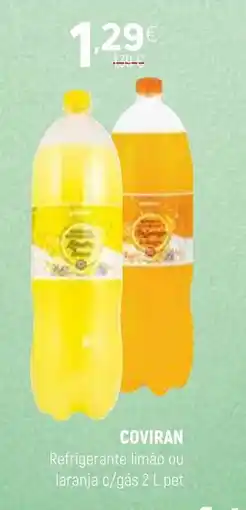 Coviran COVIRAN Refrigerante limão ou laranja c/gás pet promoção