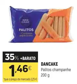 Coviran DANCAKE Palitos champanhe promoção