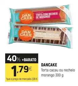 Coviran DANCAKE Torta cacau ou recheio morango promoção