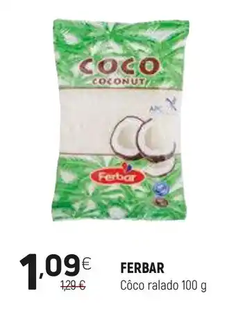 Coviran FERBAR Côco ralado promoção