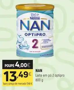 Coviran NAN Nestle Leite em pó 2 optipro promoção