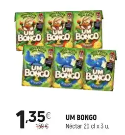 Coviran UM BONGO Néctar promoção