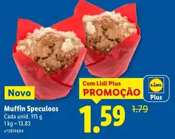 Lidl Muffin Speculoos promoção