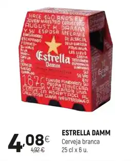 Coviran ESTRELLA DAMM Cerveja branca promoção