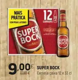 Coviran SUPER BOCK Cerveja caixa promoção