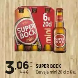 Coviran SUPER BOCK Cerveja mini promoção