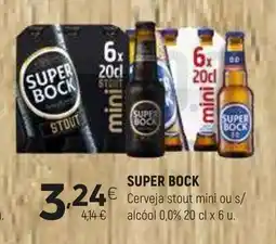 Coviran SUPER BOCK Cerveja mini promoção