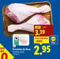 Lidl Perninha de Peru promoção