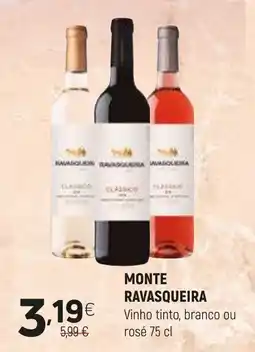 Coviran MONTE RAVASQUEIRA Vinho tinto, branco ou rosé promoção