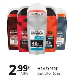 Coviran MEN EXPERT Deo roll-on promoção
