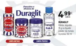 Coviran Duraglit Polidor Algodão ou liquido polidor de metais & pratas promoção