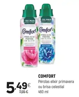 Coviran COMFORT Pérolas elixir primavera ou brisa celestial promoção