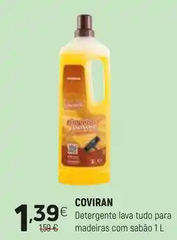Coviran COVIRAN Detergente lava tudo para madeiras com sabão promoção