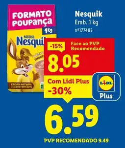 Lidl Nesquik Nestlé promoção