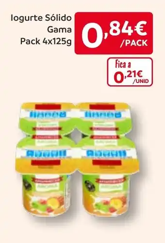 Amanhecer logurte Sólido Gama promoção