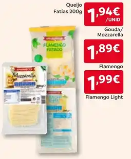 Amanhecer Queijo Fatias Gouda/ Mazzarella promoção