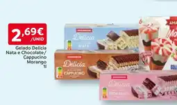 Amanhecer Gelado Delícia Nata e Chocolate/ Cappucino Morango promoção