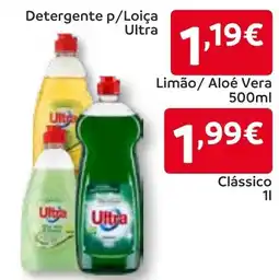 Amanhecer Detergente p/Loiça Ultra Limão/ Aloe Vera promoção