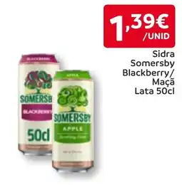 Amanhecer Sidra Somersby Blackberry/ Maçã Lata promoção