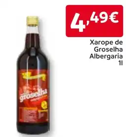 Amanhecer Xarope de Groselha Albergaria promoção