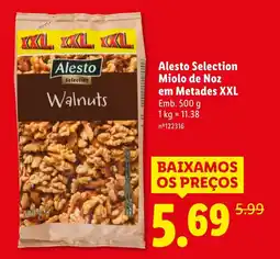 Lidl Alesto Selection Miolo de Noz em Metades XXL promoção