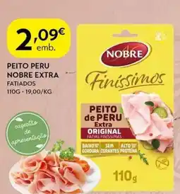 Spar Peito peru nobre extra fatiados promoção