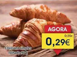 Froiz Croissant simples folhado promoção