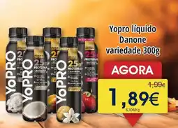 Froiz Yopro líquido Danone variedade promoção
