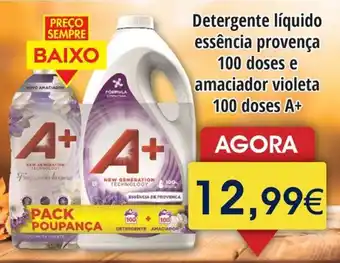 Froiz Detergente líquido essência provença e amaciador violeta promoção
