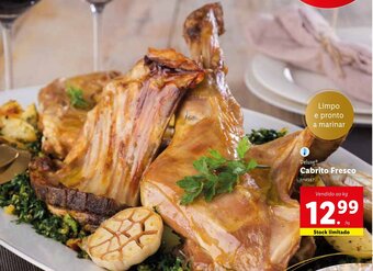 Lidl Deluxe Cabrito Fresco promoção