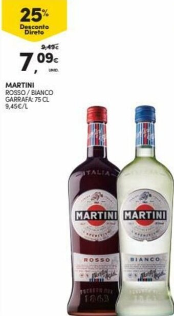 Continente Martini 75cl promoção