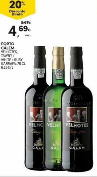 Continente Porto Cálem 75cl promoção