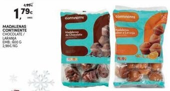 Continente Madalenas Continente 600g promoção