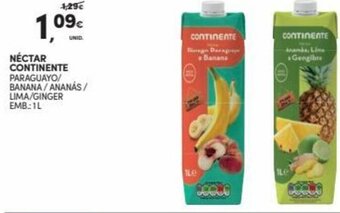 Continente Néctar Continente 1L promoção