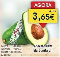 Froiz Abacate light Isla Bonita un. promoção
