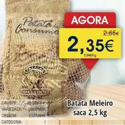 Froiz Batata Meleiro saca promoção
