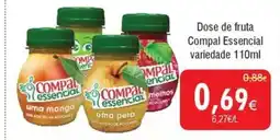 Froiz Dose de fruta Compal Essencial variedade promoção