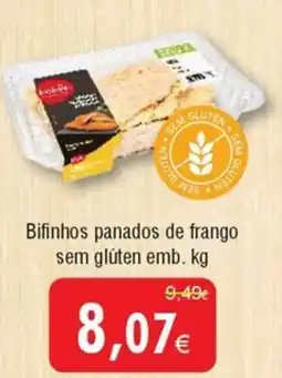 Froiz Bifinhos panados de frango sem glúten promoção