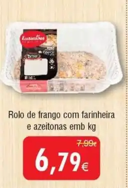 Froiz Rolo de frango com farinheira e azeitonas promoção