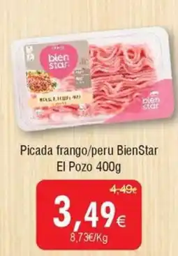 Froiz Picada frango/peru BienStar El Pozo promoção