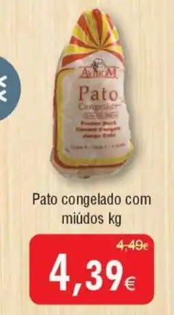 Froiz Pato congelado com miúdos promoção