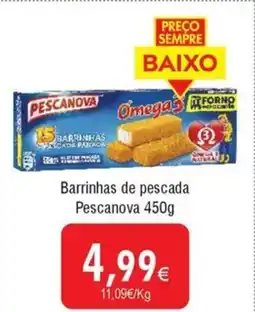 Froiz Barrinhas de pescada Pescanova promoção