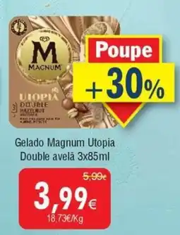 Froiz Gelado Magnum Utopia Double avelã promoção