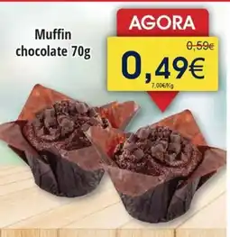 Froiz Muffin chocolate promoção