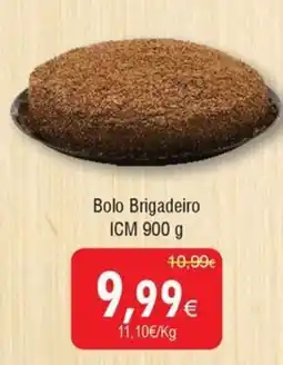 Froiz Bolo Brigadeiro ICM promoção