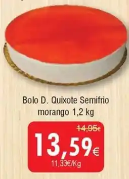Froiz Bolo D. Quixote Semifrio morango promoção