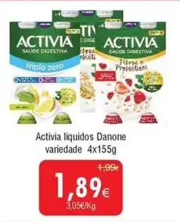 Froiz Activia líquidos Danone variedade promoção
