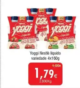 Froiz Yoggi Nestlé líquido variedade promoção