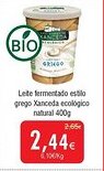 Froiz Leite fermentado estilo grego Xanceda ecológico natural promoção
