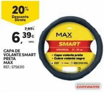 Capa de Volante Smart Preta Max